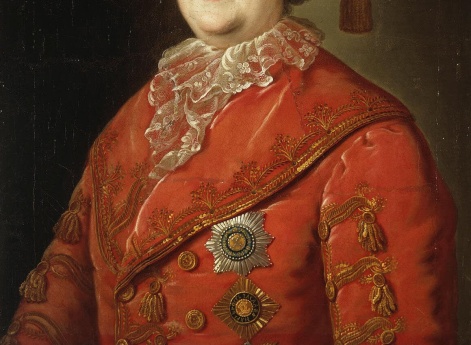 Портрет Екатерины II в дорожном костюме