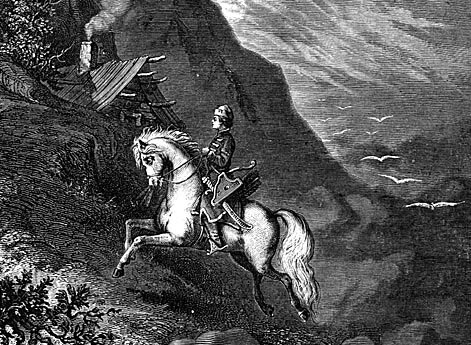 Иван-царевич, едущий за Царь-девицей