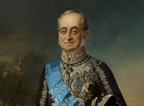 Портрет графа Карла Васильевича Нессельроде (Карла Роберта фон Нессельроде-Эресгофена)