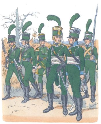 Вюртемберг. Легкая пехота (1808)