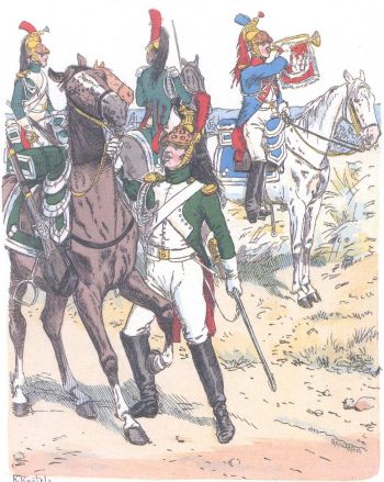 Италия. Гвардия. Драгунский полк (1812)