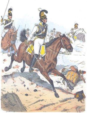 Саксония. Кирасирский полк фон Цастрова (1812)