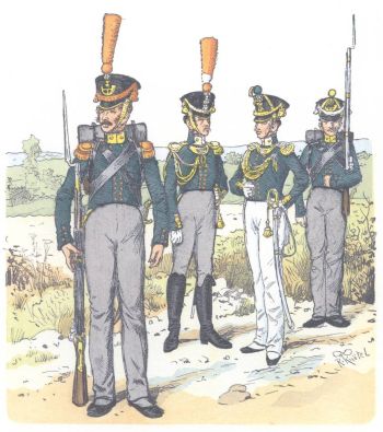 Саксен-Веймар. Легкий пехотный батальон (1812)