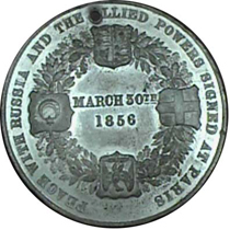 Affairs in France-Signing of the peace documents-Rejoicing in Paris-The peace inkstand - the countess Walewski &c &c.