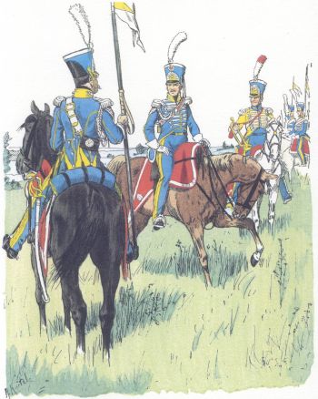 Неаполь. Шеволежеры (1812)