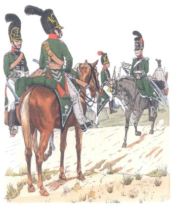 Гессен-Дармштадт. Шеволежеры (1812)