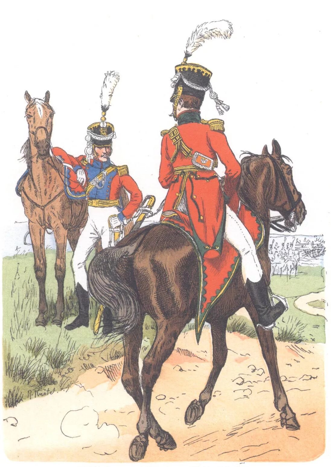 Полки Саксонии