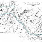 Пограничные линии. Карта Тоболо-Ишимской, Иртышской и Колыванской линий