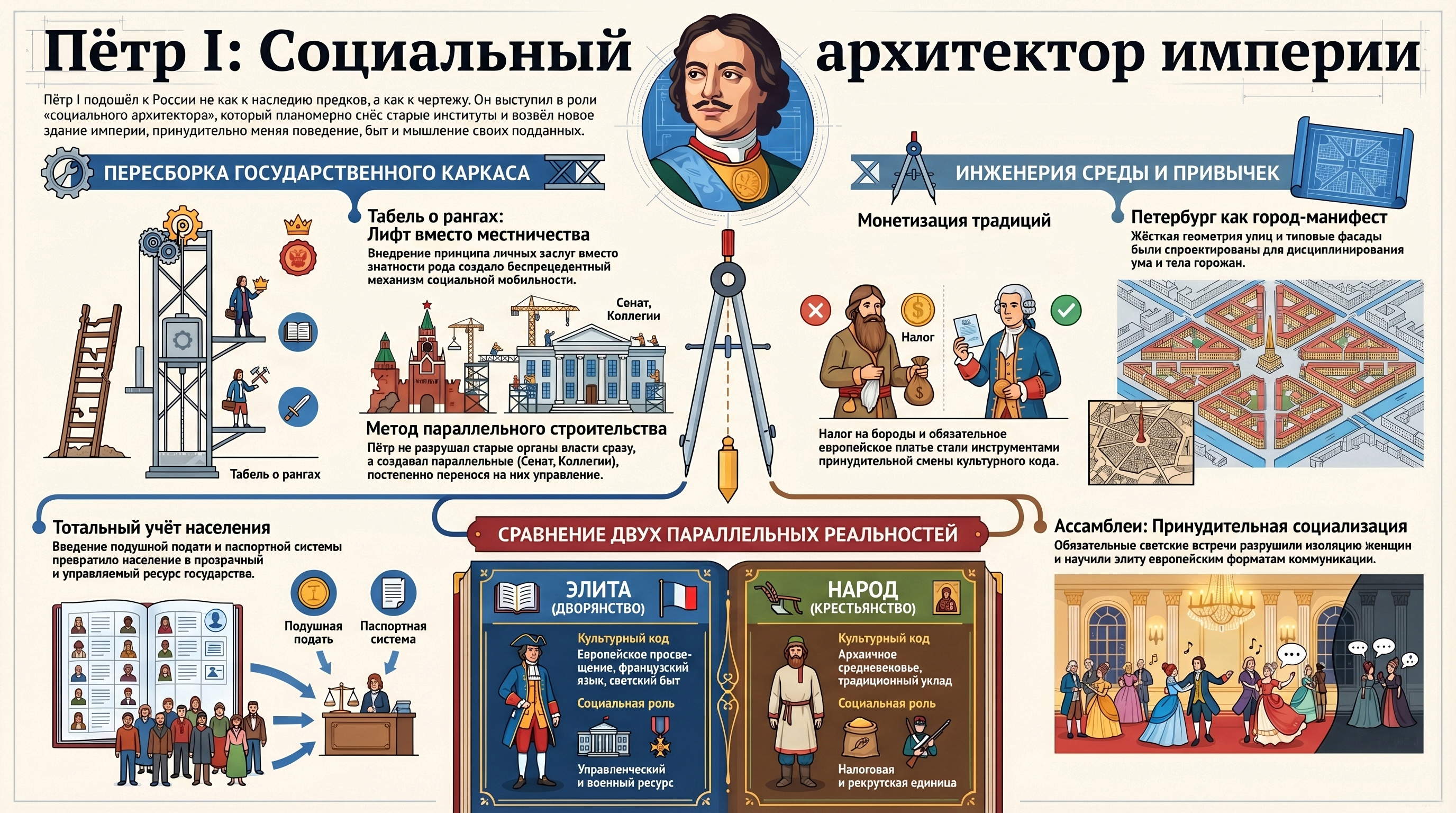 Социальная инженерия Петра I