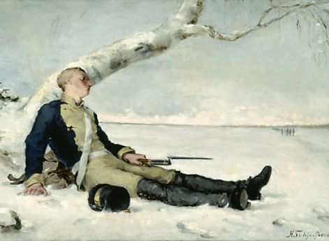 1809 год. 15 марта (3 марта ст.ст.) русские войска под командованием П.И.Багратиона нападают на шведов на Аландских островах