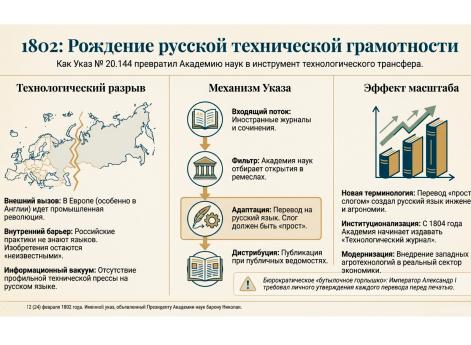 Эпоха Просвещения и импорт инноваций.!