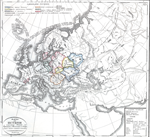 Карта для истории о нашествии Готсов на Сарматов; - Визиготосы и Остроготосы оных главные племена