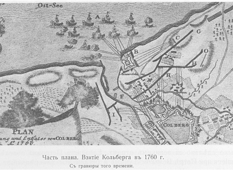 Взятие Кольберга в 1760 году