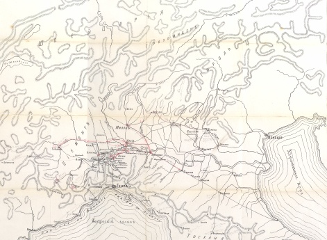 Карта 2. Театр войны в Северной Италии в кампанию 1799 г
