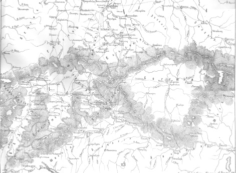 Карта Тридцатилетней войны 1618-1648 годов