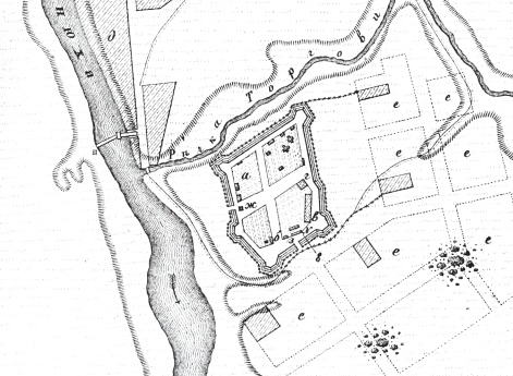 Пограничные линии. Архангельский шанц