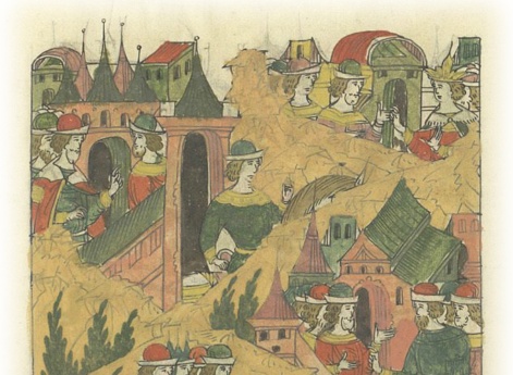 Князь Дмитрий Палецкий, сославшись с государем Иваном Васильевичем, посылает Ивана Бибикова с земцами и черными людьми, чтобы потом, о том сославшись, сделать размен.