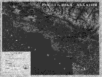 Географическая карта республики Абхазия